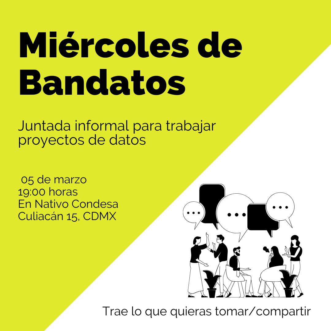 Flyer Miércoles de Bandatos