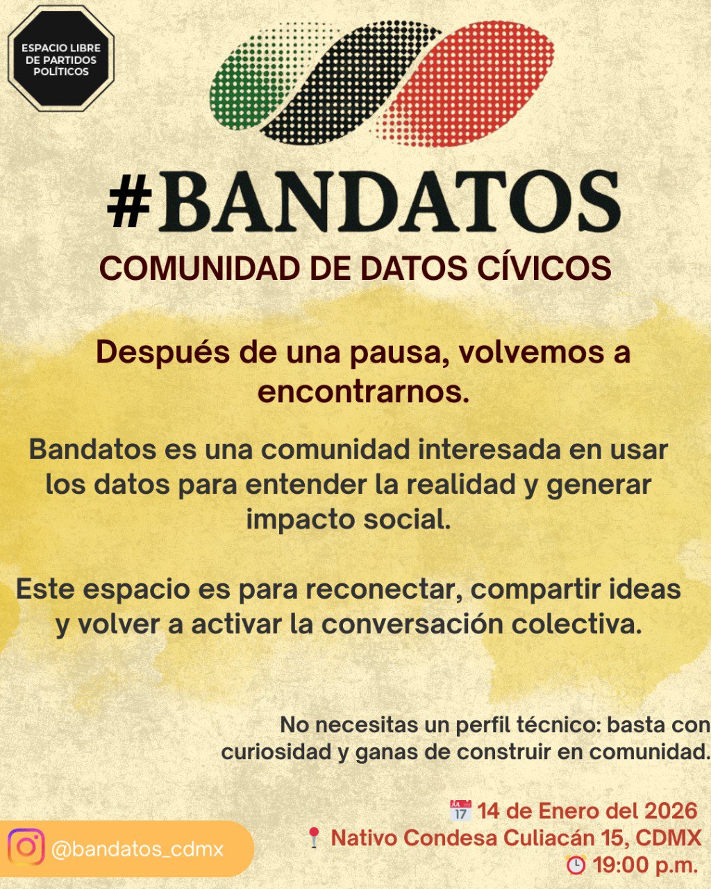 Flyer Retomamos Bandatos